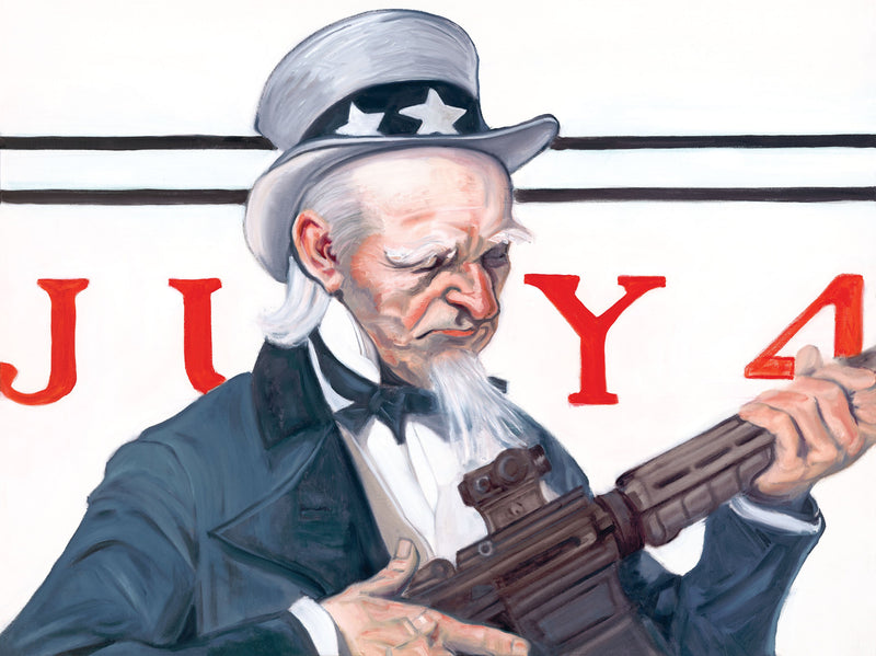 Uncle Sam Caught With Pants Down - Original